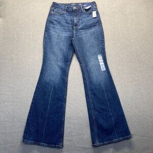 Old Navy Denim‎ Blue Jeans Women's Size 10 Flare,Stretch,High Rise